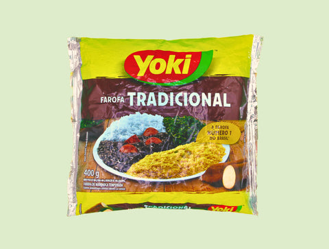 Yoki Seasoned Cassava Flour (Farofa de Mandioca)
