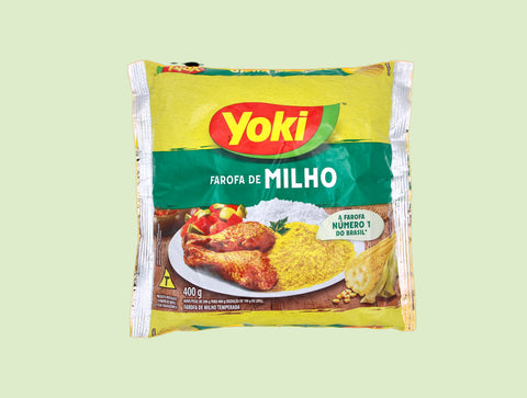 Yoki Seasoned Corn Flour (Farofa de Milho)