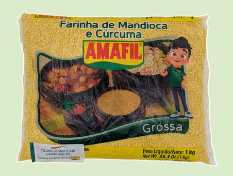 Amafil Yellow Cassava Flour (Farinha De Mandioca Amarela)
