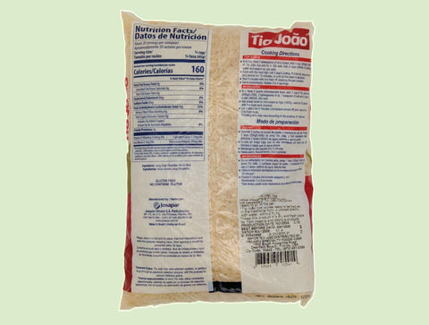Tio Joao White Rice (Arroz Branco) 2 LB